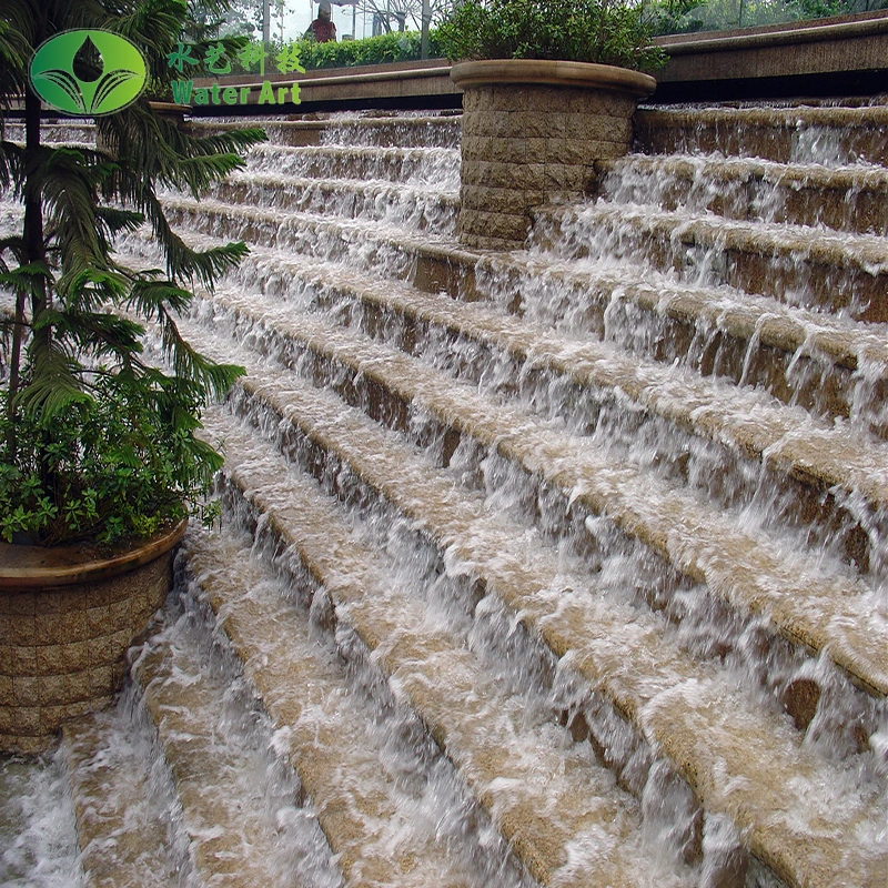 Free Design of Outdoor Square Laminar Waterfall Water Music Fountain